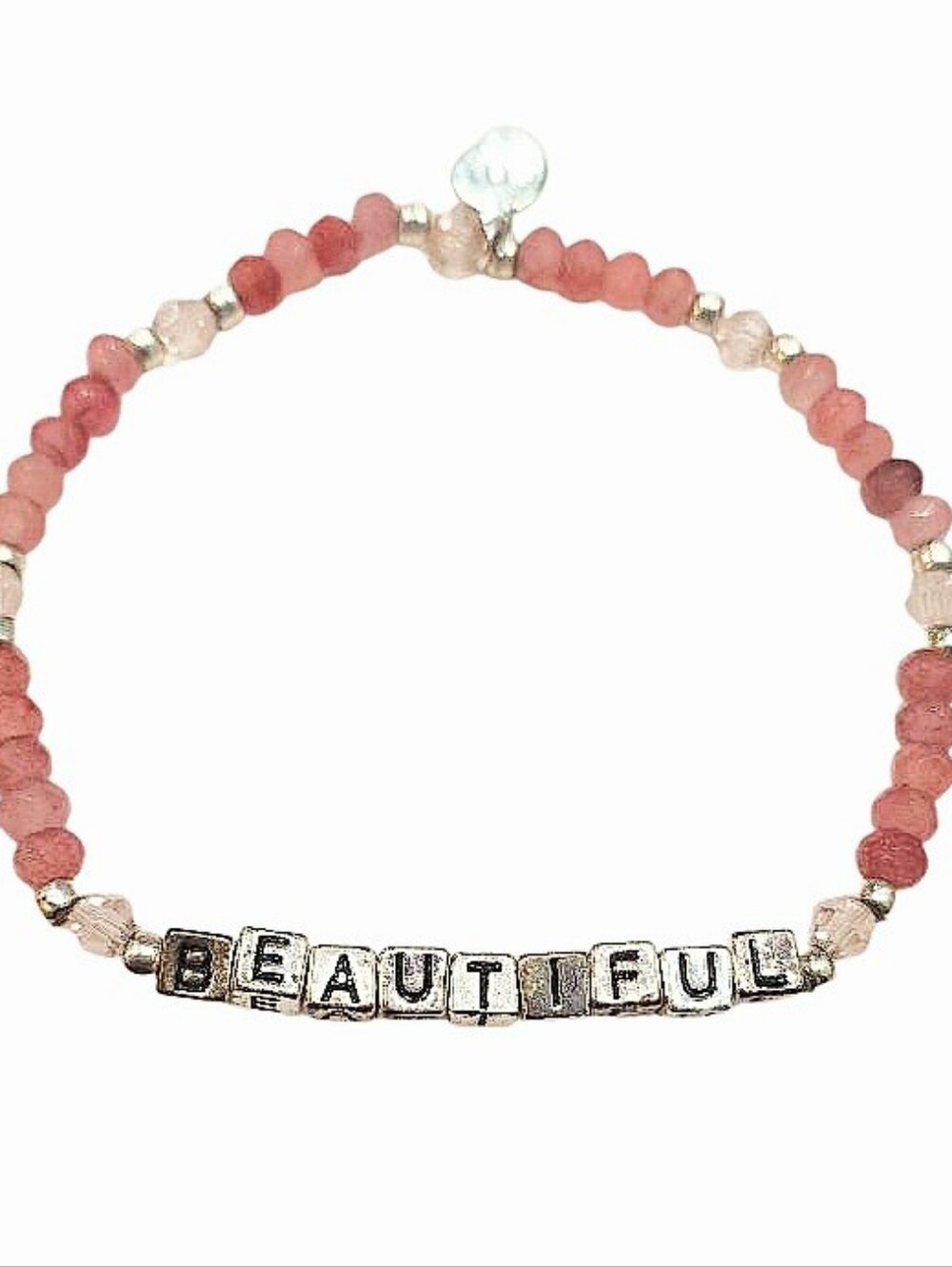 Inspired Voices, "Beautiful", Beaded Bracelet